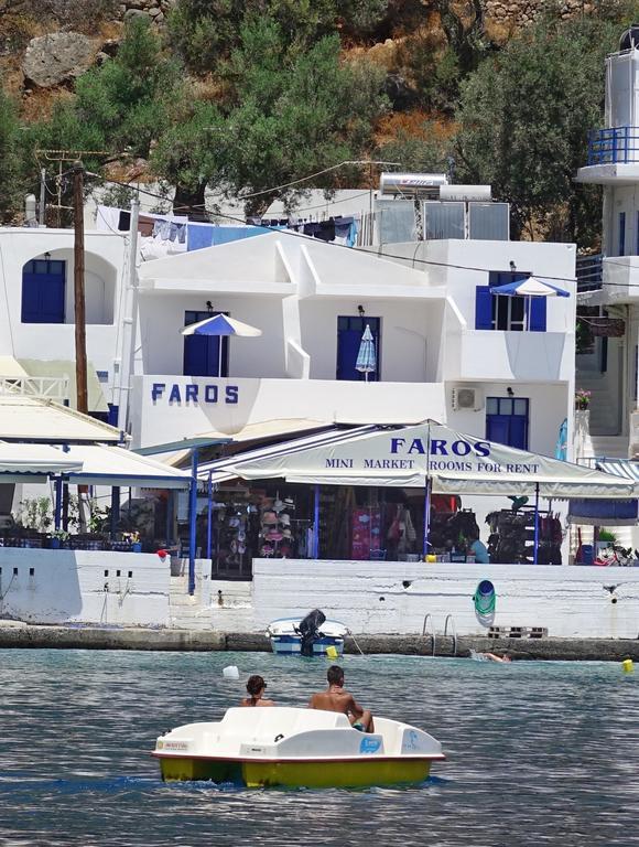 Faros Rooms Loutro Exterior foto