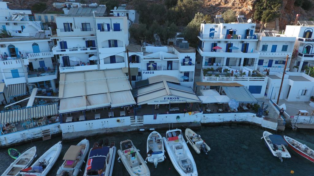 Faros Rooms Loutro Exterior foto